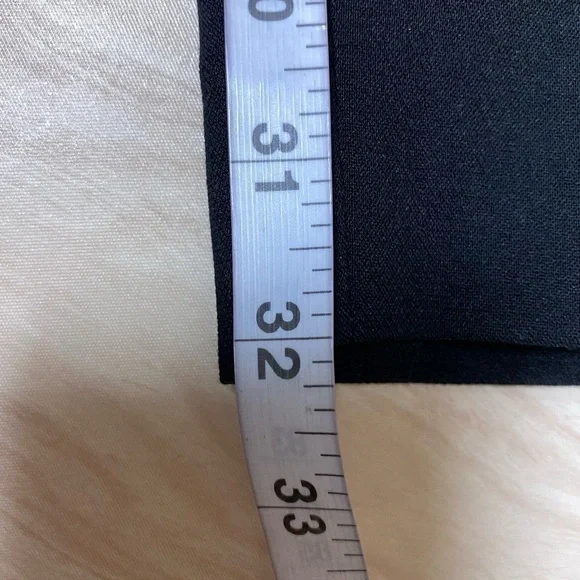 1.State Black Side Zip Front Hem Slit Pants Size 16W NWT - Picture 5 of 6